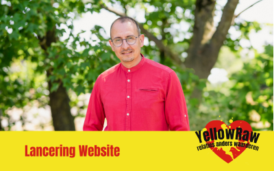 Lancering website van YellowRaw 